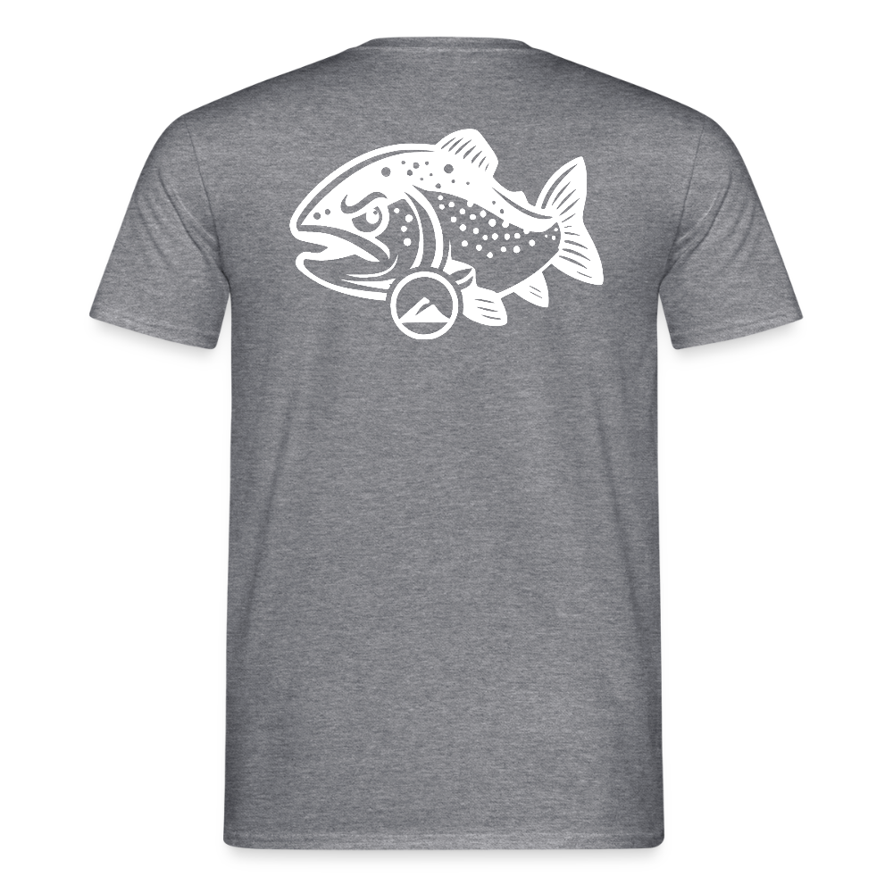 Storm - The Original - Angry Fish  | T-Shirt - graphite heather