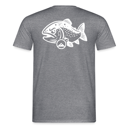 Storm - The Original - Angry Fish  | T-Shirt - graphite heather