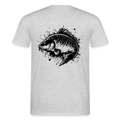 Storm - Karpfen Edition | T-Shirt - Grau meliert
