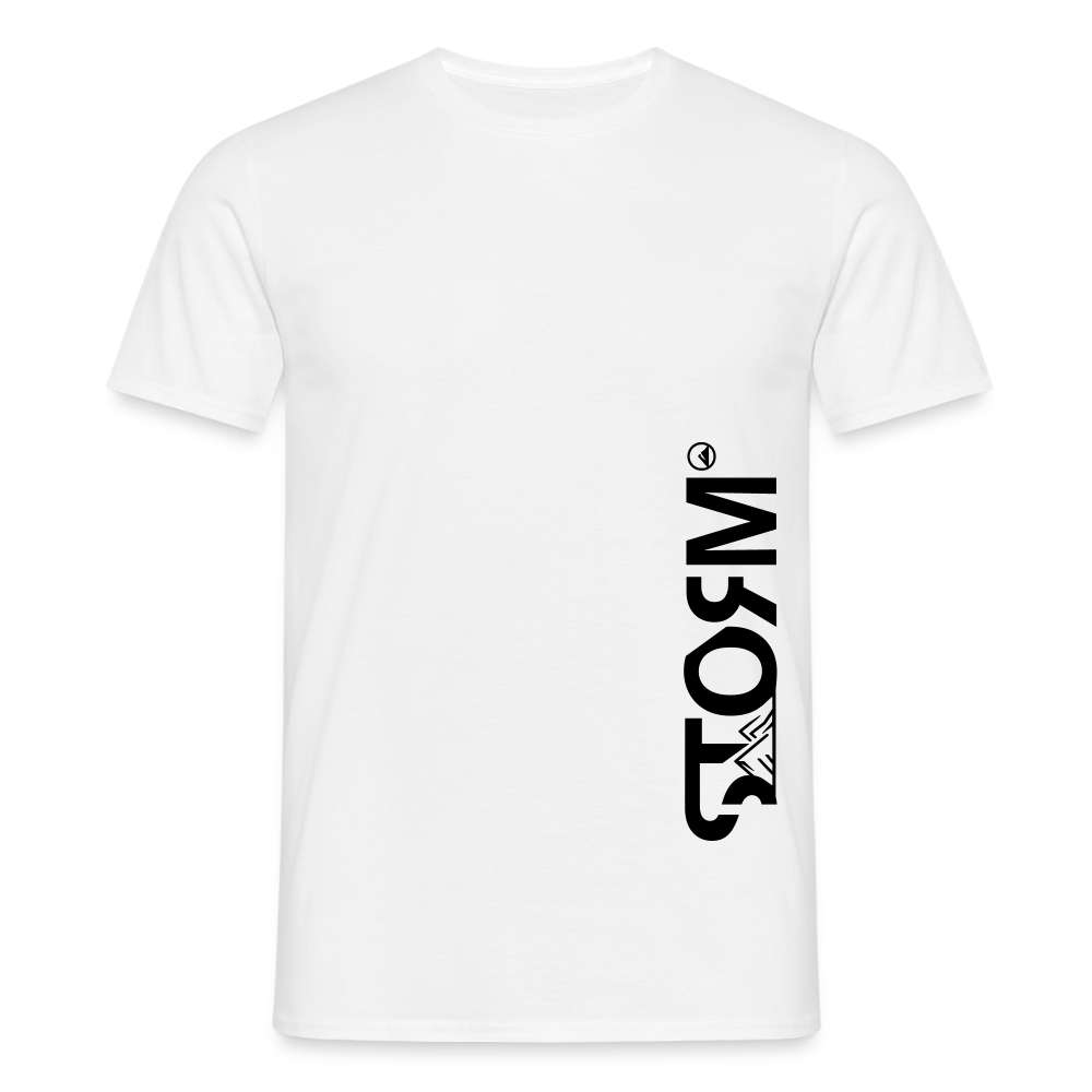 Storm - Angeln hinterlässt Spuren | T-Shirt - Weiß