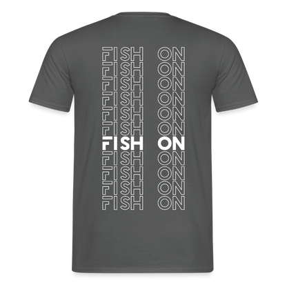 Storm - Fish ON | T-Shirt - Anthrazit
